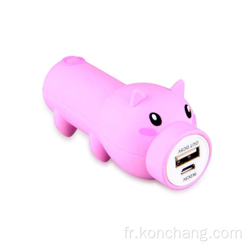 Banque de puissance mobile de porc personnalisée
